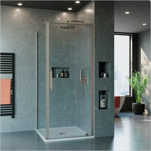 Crosswater Showers - Optix 10 Side Panel For Pivot Door