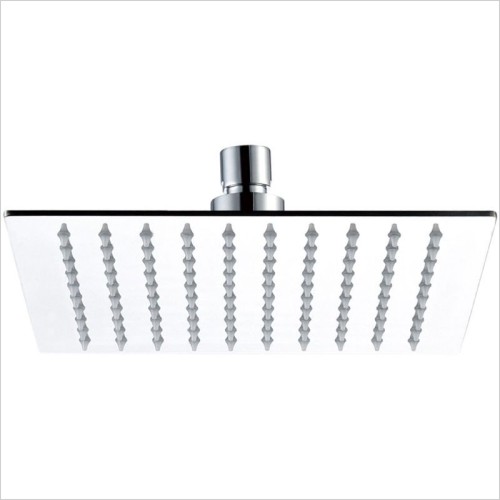 JTP Showers - Glide Ultra-Thin Square Shower Head 400mm