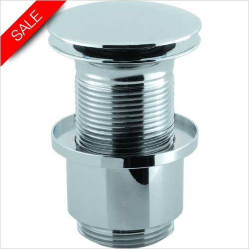 Crosswater Taps & Mixers - Extended Basin Click Clack Waste 100mm - Unslotted