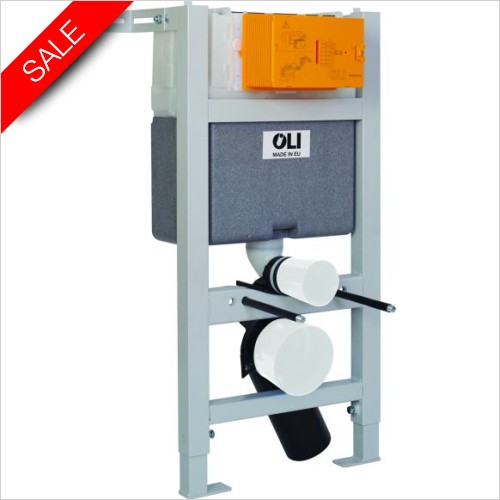 JTP Accessories - 820Cm Pre-Wall, Freestanding WC Frame Including Brackets
