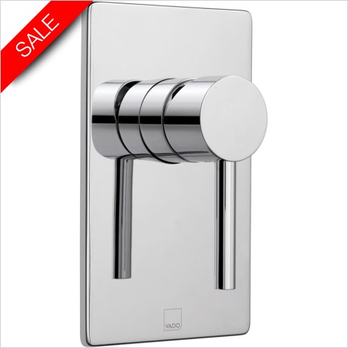 Vado Showers - Zoo Square Concealed Manual Valve Single Lever